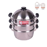 Zebra 4 Pcs Steamer Set (28cm/32cm)