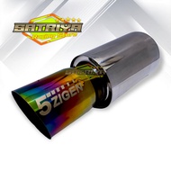 5zigen Racing Car Exhaust Full Stainless Steel Bass Sound Cool Soft - Selincer Muffler Manual Matic 