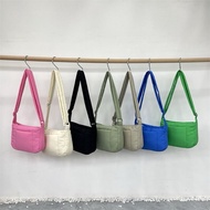 Puffer Swing Mini Crossbody Sling Bag: Black, Brie White, Blue, Green, Party Pink (The Paper Bunny TPB Sophia Label)