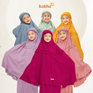 Kakha - Mukena Anak Basic Polos  (1-9 Tahun) / Mukena Rayon / Mukena balita / Mukena Anak Polos / Mu