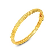 [New Collection] Bangle Carvo Saduran Emas 999 + Kad Guarantee (Kod BG5065)