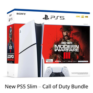 PlayStation - New PS5 Slim 主機 -《決勝時刻：現代戰爭III 2023》CALL OF DUTY: MODERN WARFARE III 2023 套裝 【香港行貨】