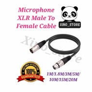 Microphone XLR Male To Female Cable XLR Audio Cable XLR Male to XLR Female Cable XLR to XLR Amplifie