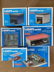 Tomytec 1/64 駐車場景6個 03b 06a 07a  08a 08b 09a 