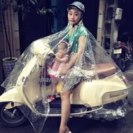 Transparent Raincoat For Motorcycle