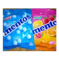 Mentos mint & Mentos Fruit packaging