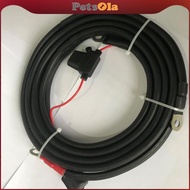 [PETSOLA] 2 Meters Battery Power Cables for  20HP 25HP  60HP Outboard Engine Motor