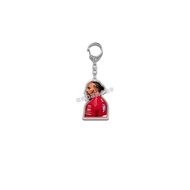 keycap keychain clicky keychain F1 Racing Driver Ferrari Lewis Hamilton Hamilton Acrylic Pendant Key