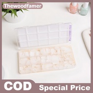 thewoodfamer 420 PCS/Box Nail Tips Matte Short Press On Full Cover Tips Artificial Press On Nails Di