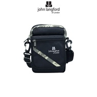 JOHN LANGFORD Men's Pouch Bag / Polyester / Black / JLP193N2