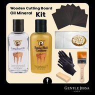 RevHome Howard Wooden Cutting Board Care Kit Mineral Oil & Conditioner One-Day Class Kit 59ml