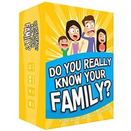 Do You Really Know Your Family ? A Fun Family Game Filled with Conversation Starters and Challenges