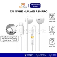 Tai nghe Huawei P20 Pro cổng Type-C chính hãng tích hợp DAC nghe nhạc chơi game siêu đã | Bảo hành 1