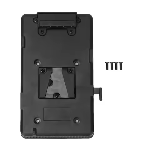 Battery Back Pack Plate Adapter for V Mount V Lock Battery For DSLR Camera Video Light new