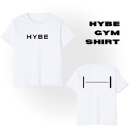 HYBE GYM SHIRT : white version