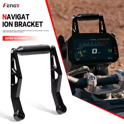 R1300GS New Mobile Phone GPS Adapt Holder Navigation Handlebar Bracket Support Mount For R 1300 GS R