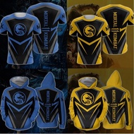 New 3D Game Mortal Kombat 11 Hoodies Sweatshirt X Sub Zero Scorpion T Shirt Anime Cosplay Costume Men Jacket Hooded Top