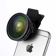 APEXEL Lensa Super Wide Angle Lens 0.45X + Macro Smartphone