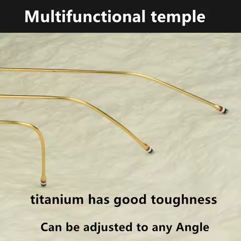 New York Retro Round Oval Spectacle Frame TB905 Big Face Men Women Glasses Frame Pure Titanium Black