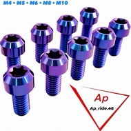 Ap _ ride Titanium Screw M5 M6 M8 Magnetic Phone Holder Dedicated Screw Phone Holder Titanium Screw