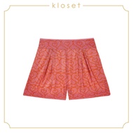 KLOSET Heart Sequin Shorts (AW19-P003) กางเกงขาสั้นผ้าเลื่อมพิมพ์ลายหัวใจ