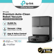 TP-Link Tapo RV50 Pro Omni | 15k Pa Deep Clean Suction Self Cleaning Dock Robot Vaccum Mop with Smar