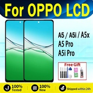 For OPPO A5 A5x A5i A5 Pro A5i Pro 4G 5G LCD Display Touch Screen Replacement