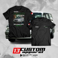 PROMO Kaos Distro TOYOTA KIJANG KAPSUL Lgx Ssx Krista KCI Pria Wanita Bisa Ubah Gambar Atau Tulisan