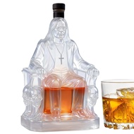 Ozzy Osbourne 350ml Rock Singer Figure Whiskey Glass Bottle Empty Decanter For Bar Display Desktop P