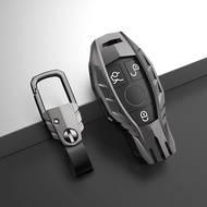 XM-Car Key Case Cover For Mercedes Benz AMG A C E S series E200L E300L C260L E260 W204 W212 W176 CLA GLA Car Acessories