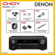 Denon AVR-X250BT 5.1Ch 4K AV Receiver + Free Gift