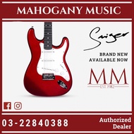 Smiger L-G1M Strat Metallic Red Electric Guitar
