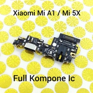 Casing Board Mic Connector Xiaomi Mi A1 Mi 5X Original Full Component Ic
