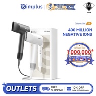 Simplus High Speed Hair Dryer丨65M/S丨1400W丨400 Million Negative Ions丨3 Temperature Modes丨2 Wind Speed