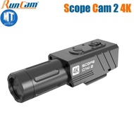RunCam Scope Cam 2 4K Airsoft Camera Digital Zoom Customized Crosshairs IP64 WaterProof Paintball AP