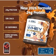 🎉 APPLIED NUTRITION 🎉 Critical Whey 2kg /4.4lb. 24g Protein. Whey Isolate + Hydrolyze +Concentrate. 