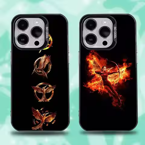Film The H-Hunger Games Phone Case For iPhone 16,15,14,13,12,11,Pro,Max,Plus,Mini,XS,SE Anti Fall Bl