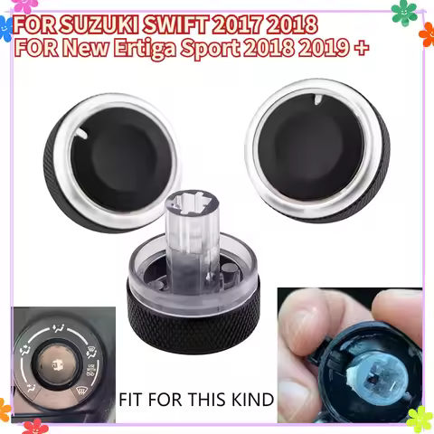 Car Air Conditioning AC Knob Heat Control Switch Button Knob for Suzuki Swift 2017 2018+ New Ertiga 