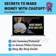 [Video Course] Secrets to Making Money with ChatGPT: From Beginner to Pro | ChatGpt Course ChatGpt 4