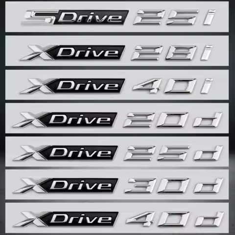 Suitable for BMW X1 X2 X3 X4 X5 X6 X7 F49 U12 F39 G08 G18 F15 F25 F26 G01 G02 G05 G06 G07 logo and t