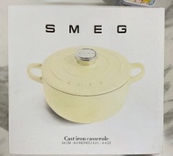 Smeg 24cm 鑄鐵鍋