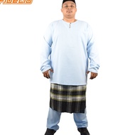 ❖Baju Melayu Plus Size Lelaki Murah Eksklusif Cotton Teluk Belanga Murah Plus size Koleksi Jenin  2023 Special Baju Raya♟