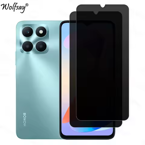 Anti-Spy Tempered Glass For Honor X6A Privacy Screen Protector For Honor X6A X6 A Full Cover Glass F