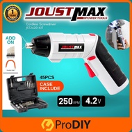 PRODIY JOUSTMAX 4.2V Mini Cordless Screwdriver Cordless Rechargeable Drill Screwdriver ( JST24201KIT