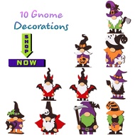 Funny and cute Halloween multi-layer 3D model set..... coloring gift for children - Halloween Gnome 