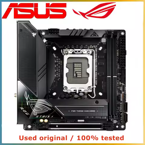 For ASUS ROG STRIX Z690-I GAMING WIFI MINI ITX Motherboard 64GB HDMI PCI-E5.0 LGA 1700 DDR5 Mini-ITX