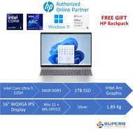 HP Pavilion Plus Laptop 16-ab1027TU (INTEL CU 5 125H/ 16GB DDR5 RAM/ 1TB SSD/ 16'' WQXGA(2560X1600) 