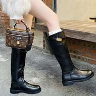 【近年大熱長盒子‼️全網最低價】LV Vanity老花小號化妝包 鏈條拼色老花化妝盒包