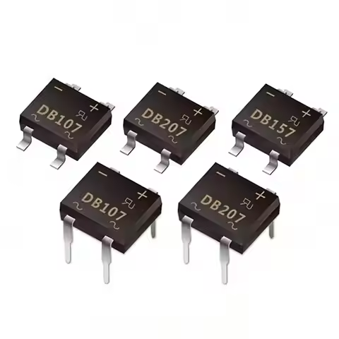 20PCS DB207 DIP-4 Bridge Rectifiers 1000V 2A DB104 157 DB107 207S DB107S DF06S DF10S DB307S DF08 DF1