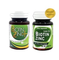 Biotin Zinc ไบโอทิน ซิงก์ คณะเภสัช จุฬา 90 เม็ด